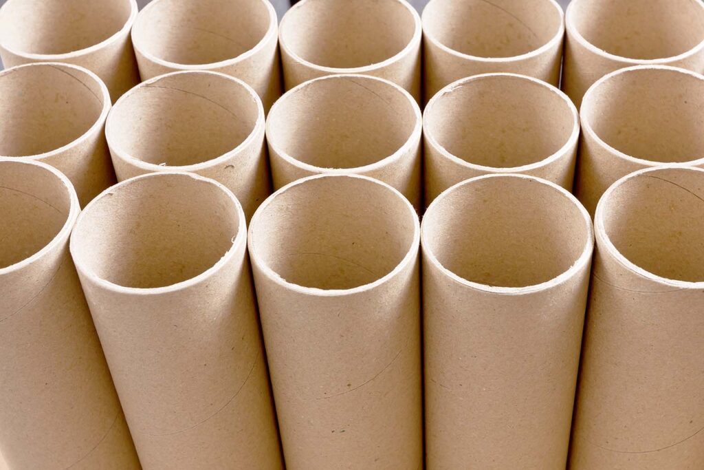 cardboard tubes