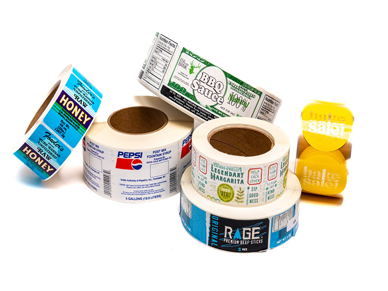 custom printed labels