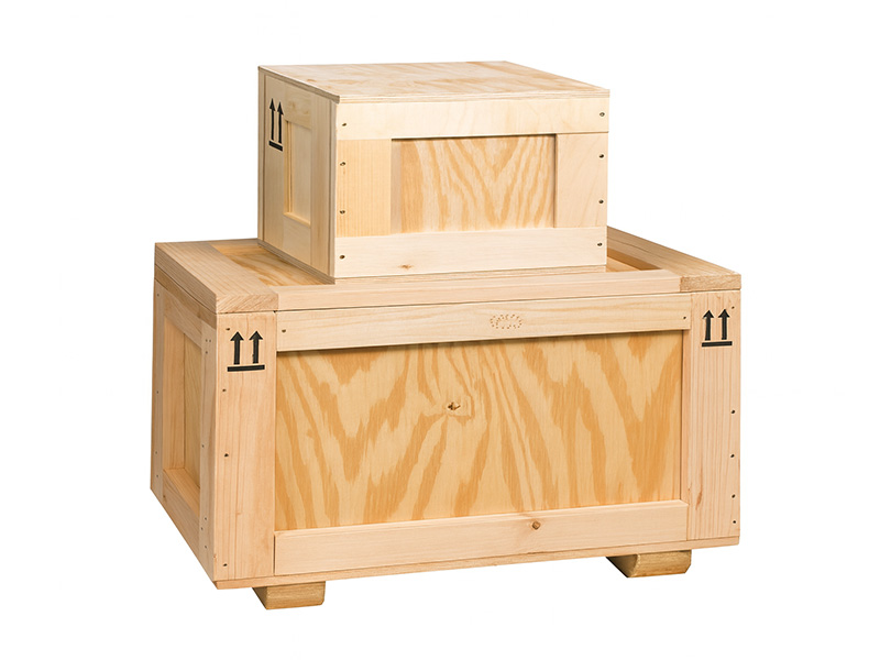 military specific wooden crates