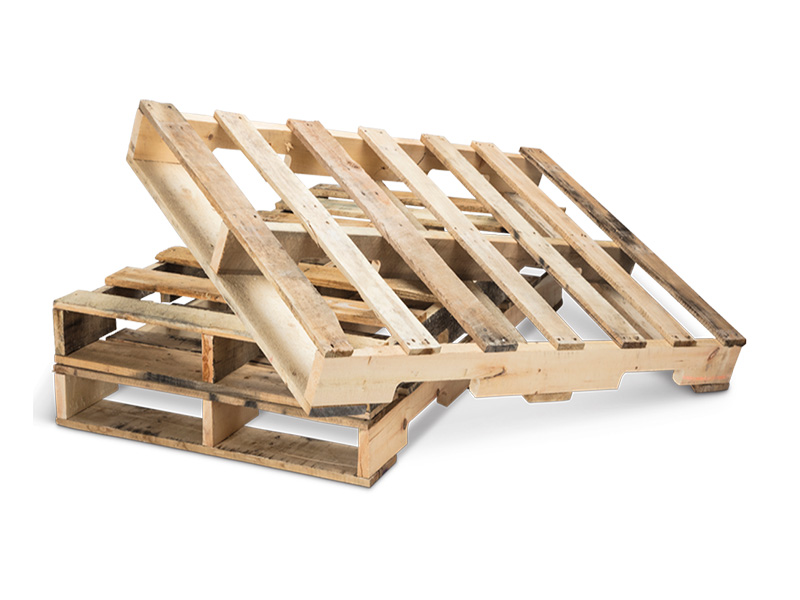 recycled wooden pallets