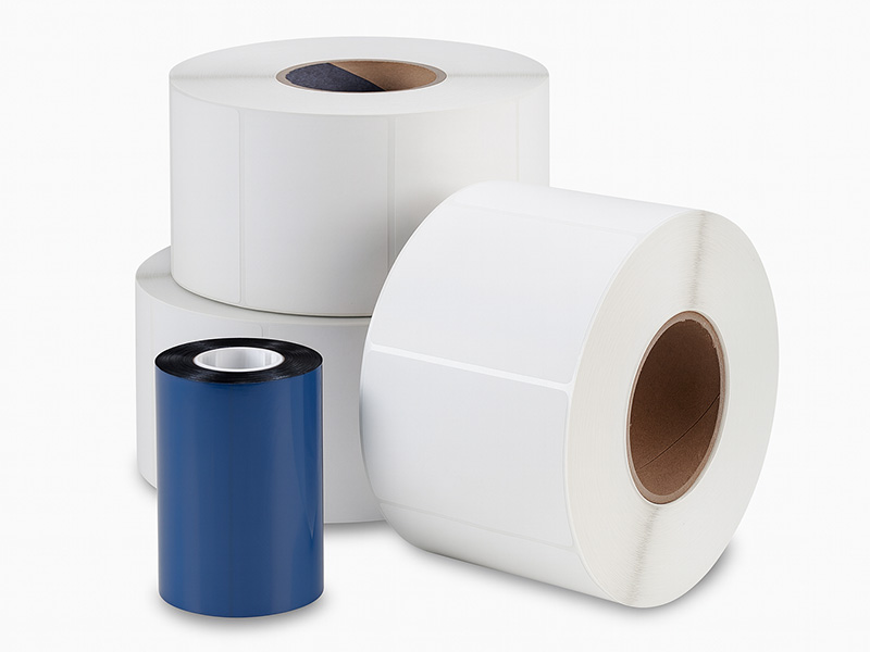 rolls of thermal transfer labels