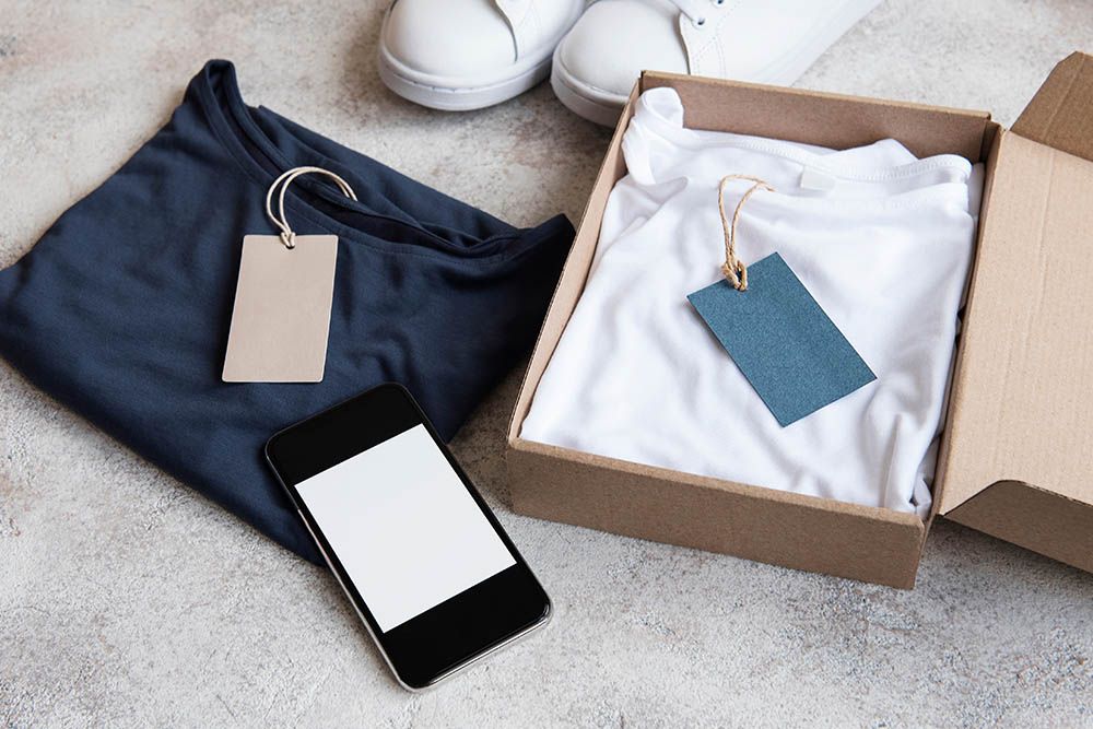 apparel and clothing shipping box custom made