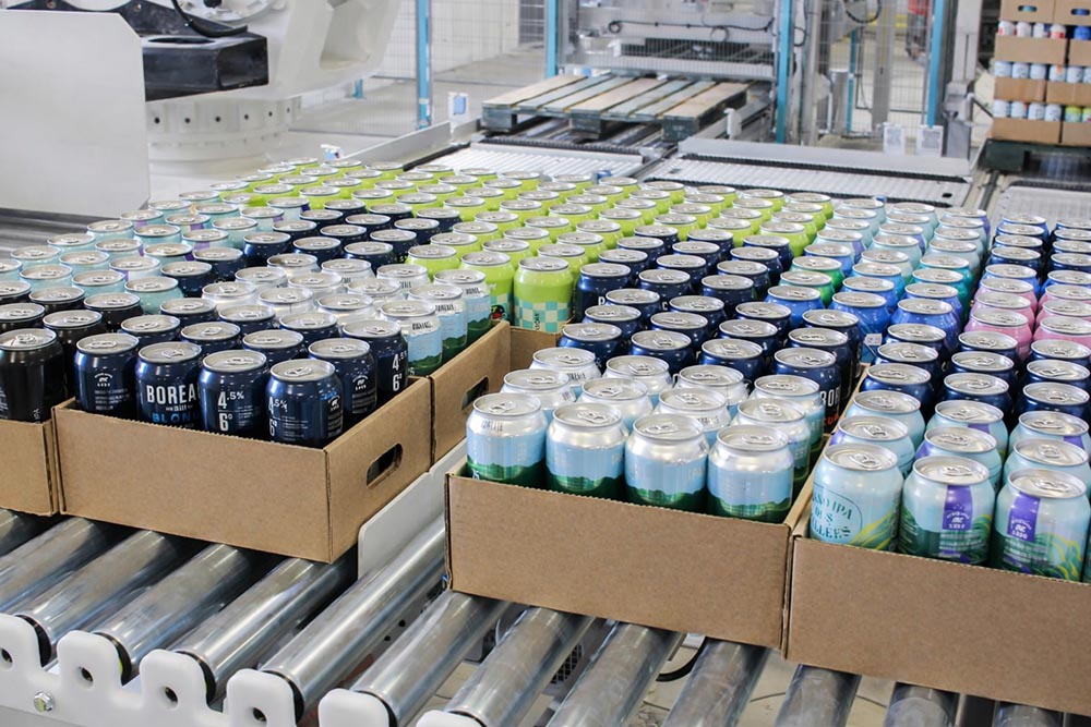 bottled beverages utilizing packaging materials for beverages