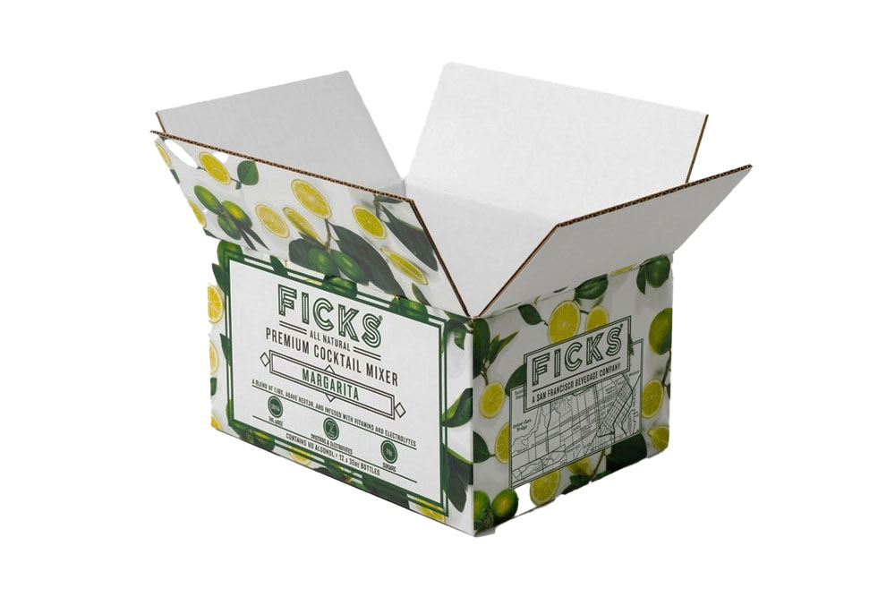 digital rinted shipping box for oem materials client