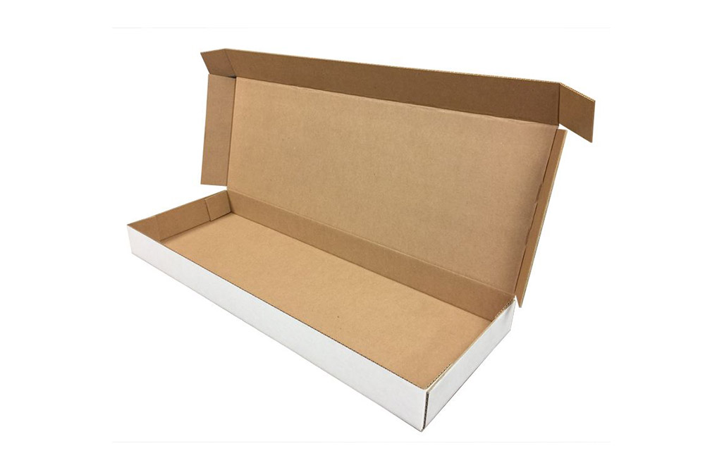 five panel corrugated cardboard box image
