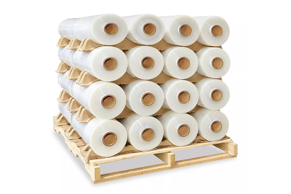 stretch wrap for construction materials
