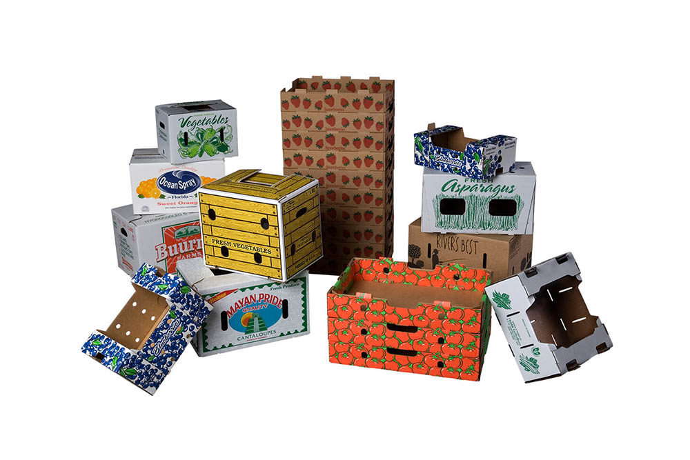 ventilated corrugated boxes for fresh produce
