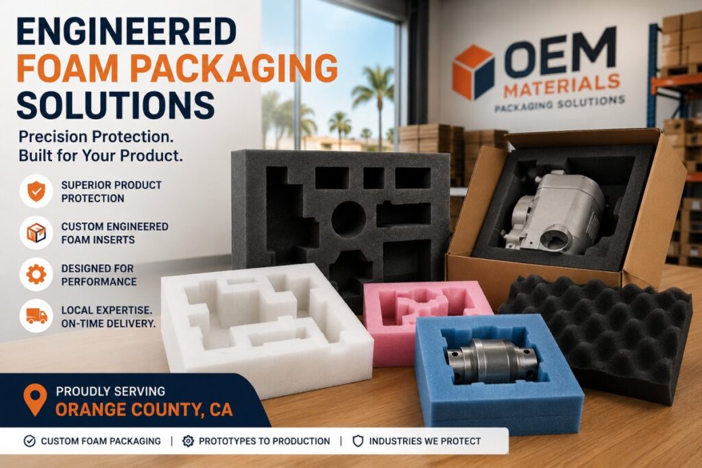 Engineered Foam Packaging Solutions in Orange County