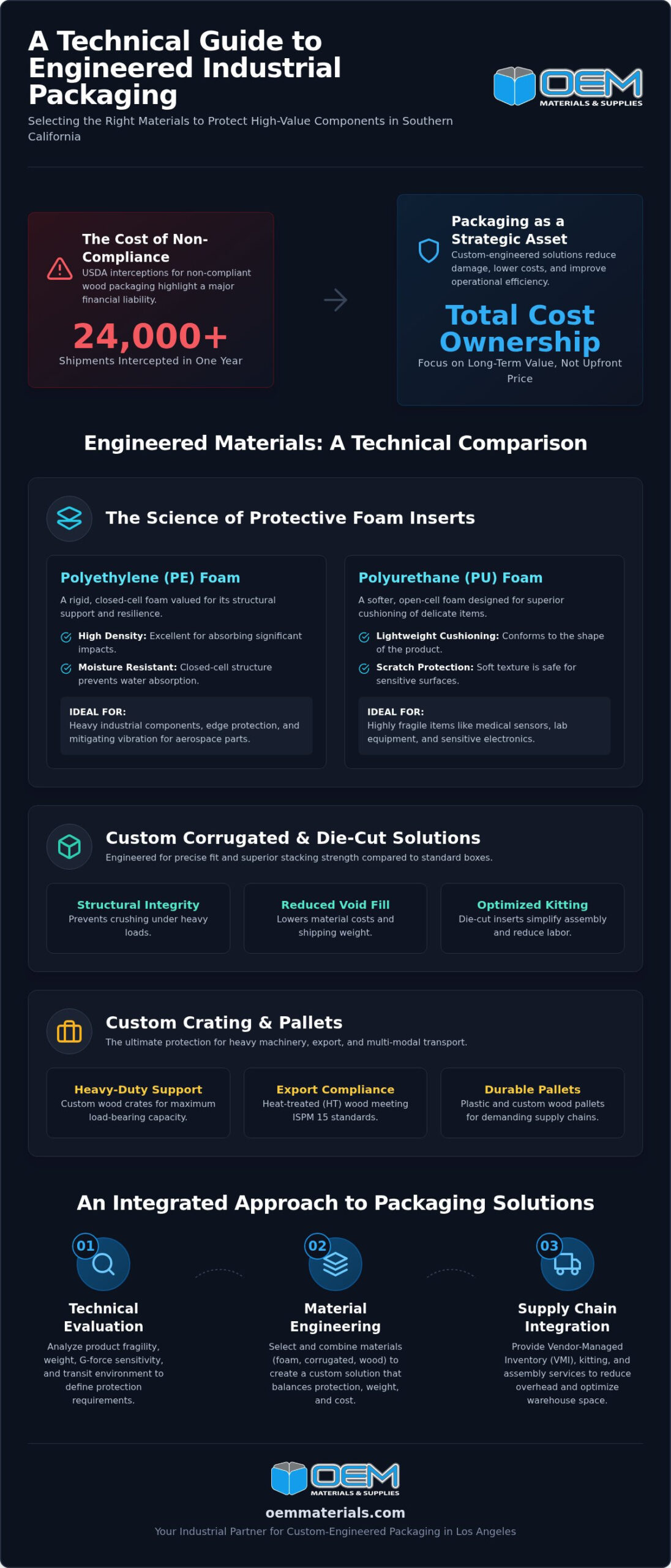 Industrial Packaging Supplier in Los Angeles: A Reference for Manufacturers