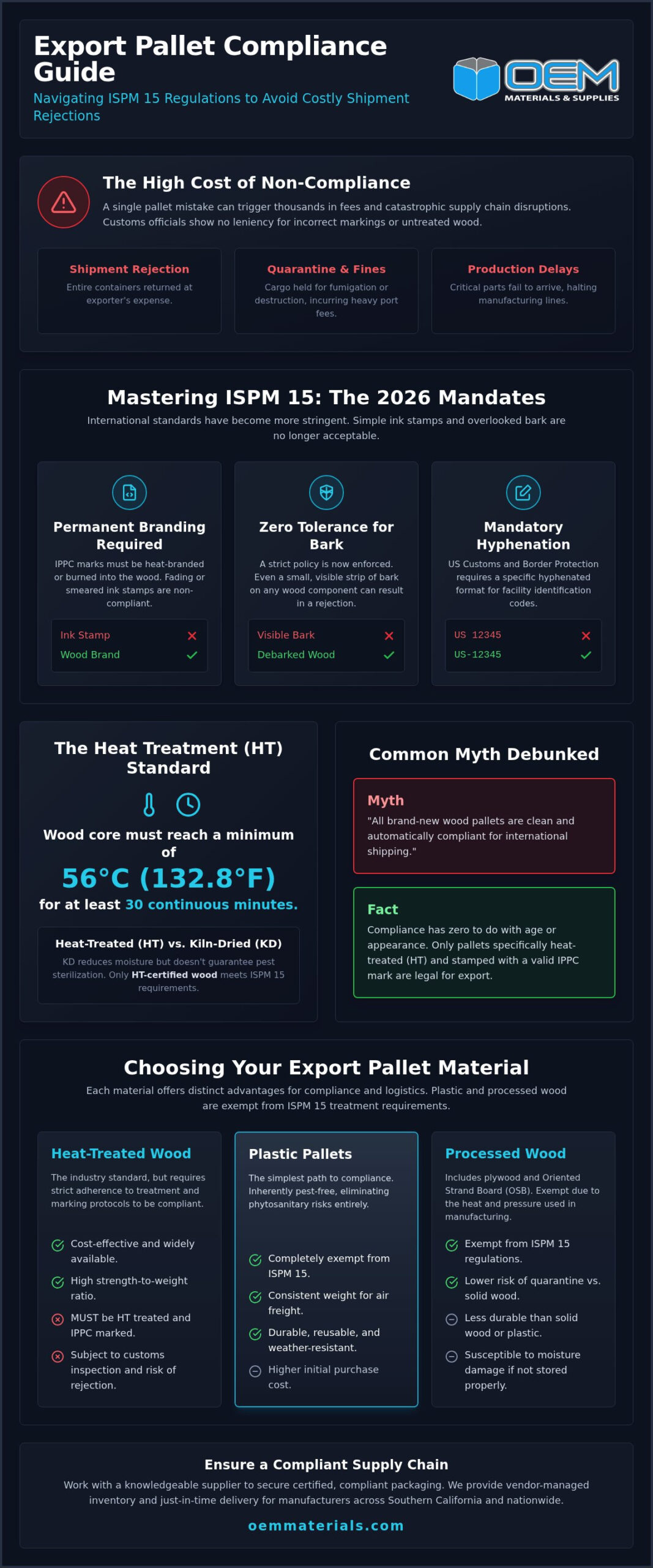 Export Pallet Myths vs. Reality: Shipping Guide