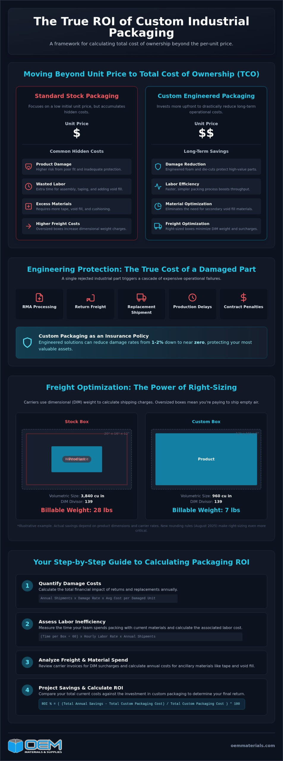ROI on Custom Packaging for Industrial Manufacturers