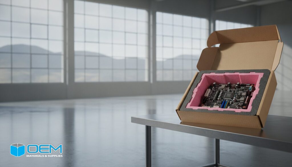 Anti-Static Foam Inserts for Los Angeles Tech Packaging