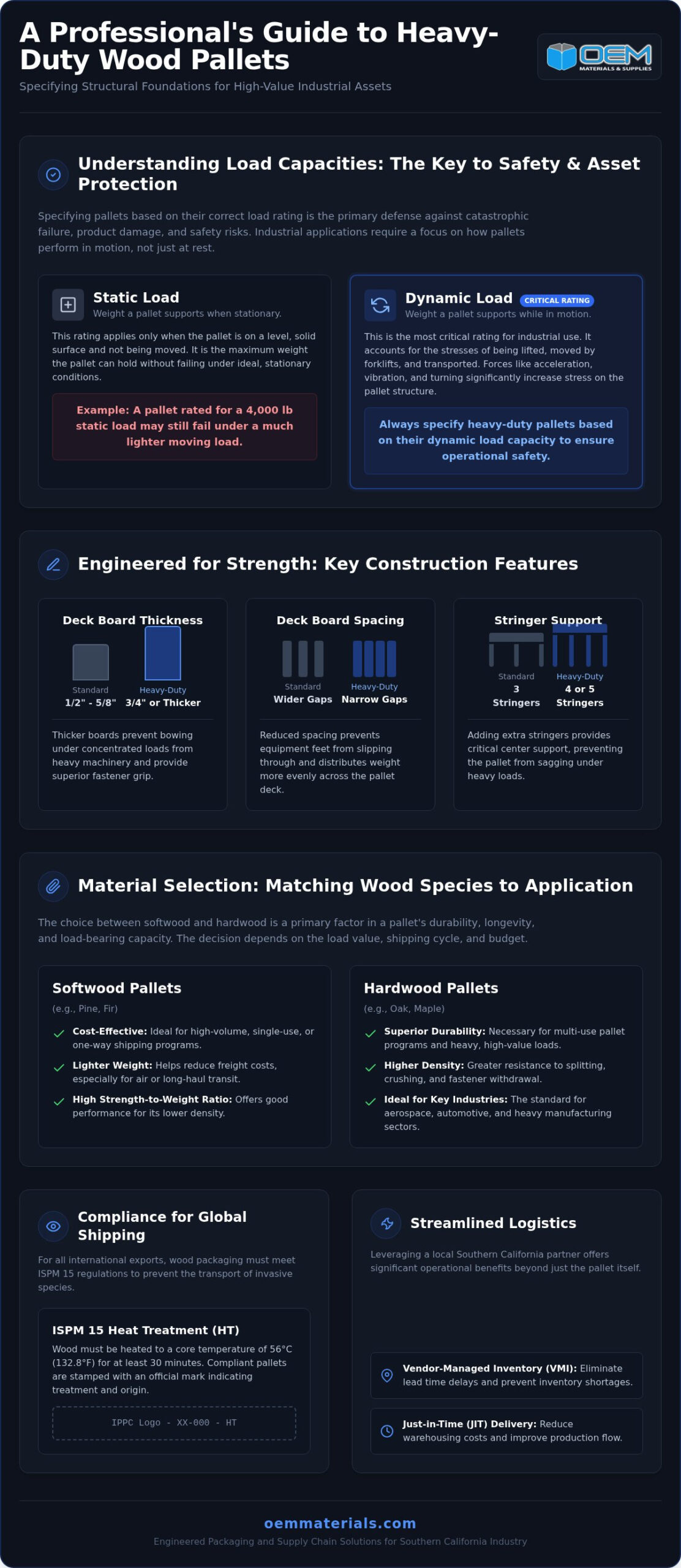Heavy-Duty Wood Pallets: Los Angeles Industrial Guide