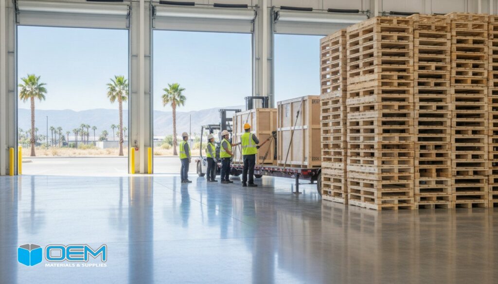 Heat-Treated Export Pallets: Los Angeles & OC Supply Guide