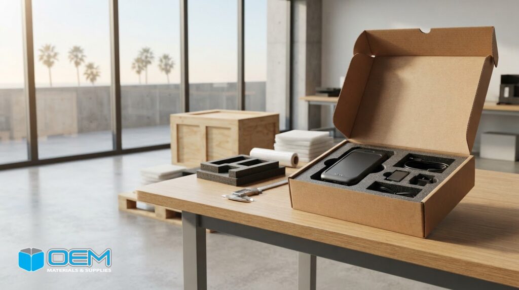 Custom Foam Packaging for Electronics: Los Angeles Guide