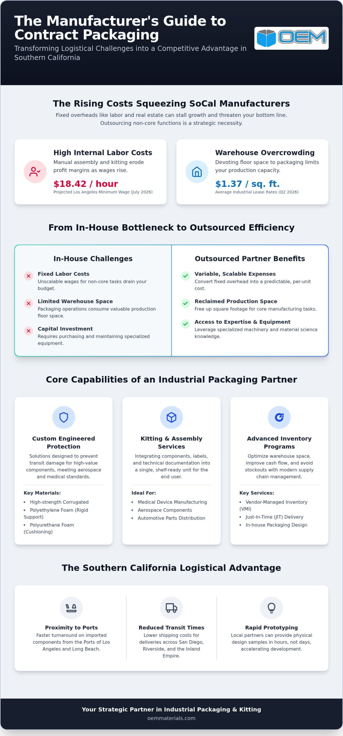 Industrial Contract Packaging and Fulfillment Services in Los Angeles