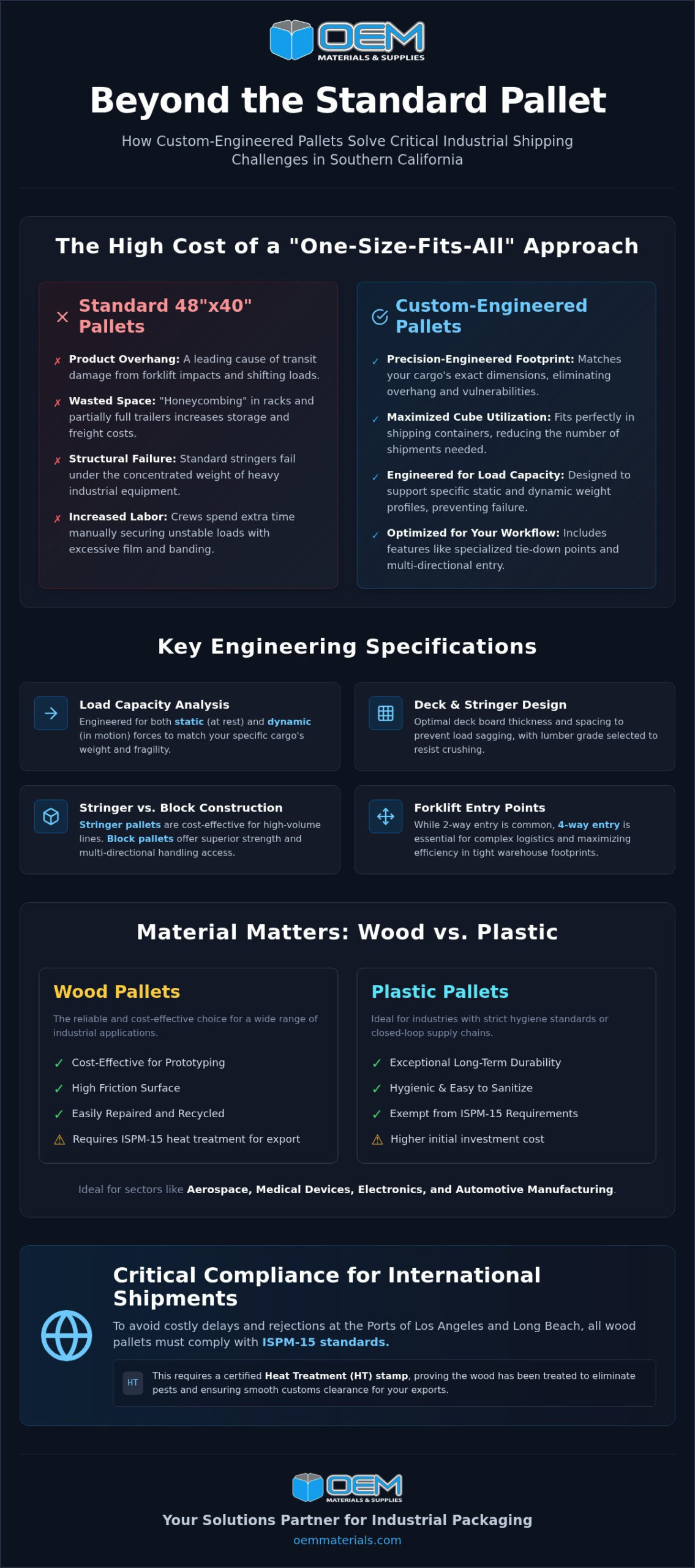 Guide to Ordering Custom Pallets in Los Angeles