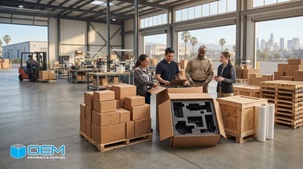 Uline Alternatives for Bulk Boxes in Los Angeles