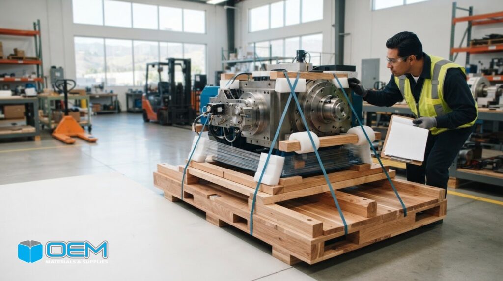Custom Pallets for Heavy Machinery: A Buyer’s Guide