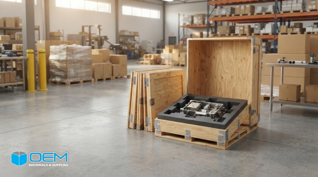 Collapsible Wood Crate Supplier in Riverside: A Buyer’s Guide