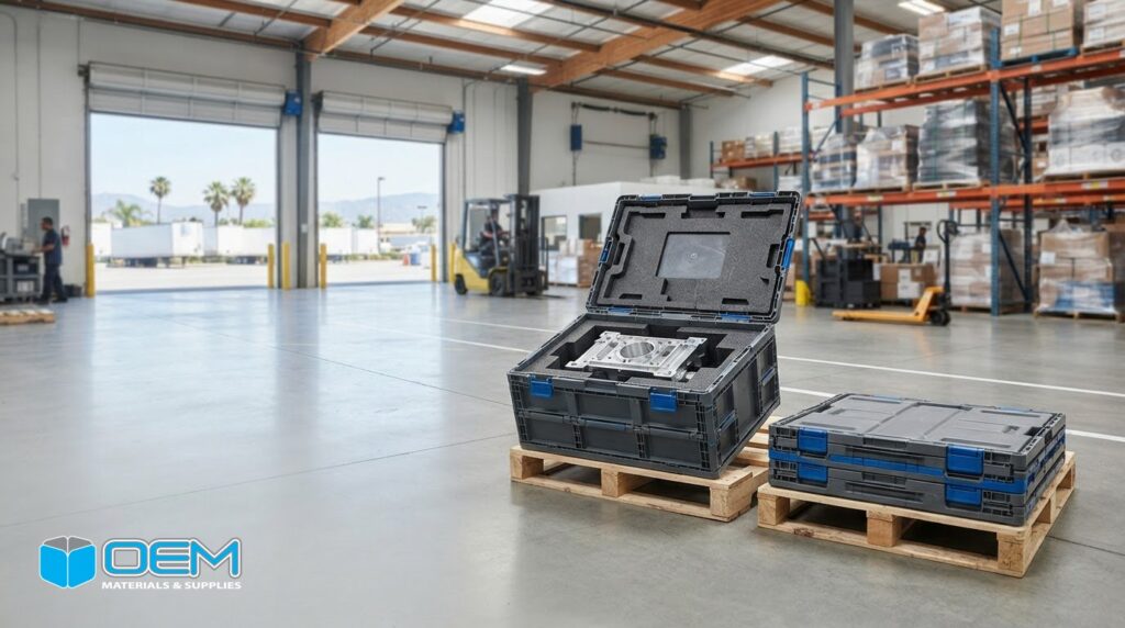 Reusable and Collapsible Crates in Los Angeles: A B2B Buying Guide
